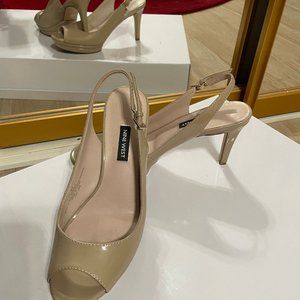 Nine West Slingback Platform